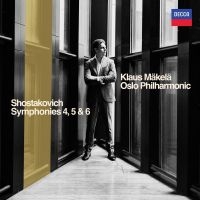 Oslo Philharmonic Orchestra Klaus - Shostakovich: Symphonies 4, 5 & 6 in the group OUR PICKS / Friday Releases / Friday the 16th of August at Bengans Skivbutik AB (5557932)