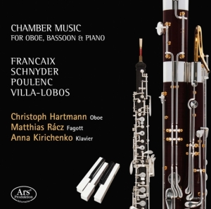 Jean Françaix Daniel Schnyder Fra - Chamber Music For Oboe, Bassoon & P in the group MUSIK / SACD / Klassiskt at Bengans Skivbutik AB (5558124)