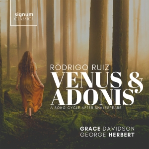 Grace Davidson George Herbert - Rodrigo Ruiz: Venus & Adonis - A So in the group CD / Upcoming releases / Classical at Bengans Skivbutik AB (5558360)