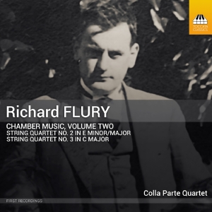 Colla Parte Quartet - Richard Flury: Chamber Music, Vol. in the group CD / Upcoming releases / Classical at Bengans Skivbutik AB (5558443)