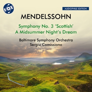 Baltimore Symphony Orchestra Sergi - Mendelssohn: Symphony No. 3, Op. 56 in the group CD / Upcoming releases / Classical at Bengans Skivbutik AB (5558447)