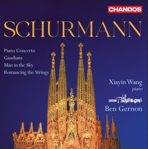 Bbc Philharmonic Xiayin Wang Ben - Schurmann: Orchestral Works in the group OUR PICKS / Friday Releases / Friday the 6th of september 2024 at Bengans Skivbutik AB (5558576)