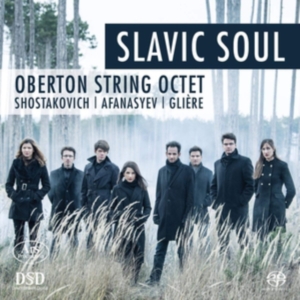 Schostakowitsch/Afanasyev/Glière - Slavic Soul - Works For String Octe in the group MUSIK / SACD / Klassiskt at Bengans Skivbutik AB (5558737)