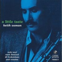 Keith Oxman - A Little Taste in the group CD / Jazz at Bengans Skivbutik AB (5558979)