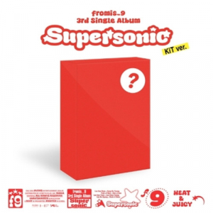 fromis_9 - Supersonic (KiT Ver.) in the group MERCHANDISE / Merch+Code / Nyheter / K-Pop at Bengans Skivbutik AB (5559609)