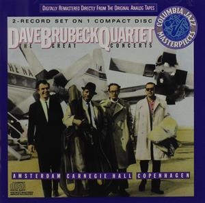 Dave Brubeck Quartet - Great Concerts in the group CD / Jazz at Bengans Skivbutik AB (5559625)