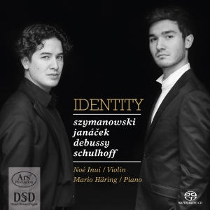 Debussy/Janacek/Schulhoff/Szymanows - Identity - Works By Violin & Piano in the group MUSIK / SACD / Klassiskt at Bengans Skivbutik AB (5559869)