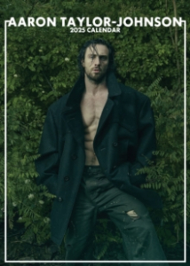 Aaron Taylor-Johnson - 2025 Calendar in the group OUR PICKS / Friday Releases / Friday the 16th of August at Bengans Skivbutik AB (5560261)