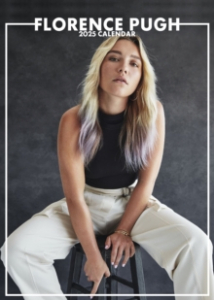 Florence Pugh - 2025 Calendar in the group OUR PICKS / Friday Releases / Friday the 16th of August at Bengans Skivbutik AB (5560281)