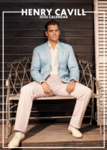 Henry Cavill - 2025 Calendar in the group OUR PICKS / Friday Releases / Friday the 16th of August at Bengans Skivbutik AB (5560288)