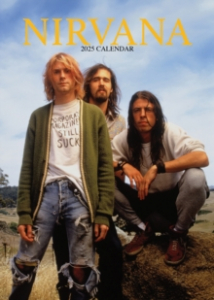 Nirvana - 2025 Calendar in the group OUR PICKS / Friday Releases / Friday the 16th of August at Bengans Skivbutik AB (5560306)