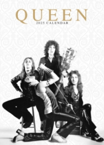 Queen - 2025 Calendar in the group OUR PICKS / Friday Releases / Friday the 16th of August at Bengans Skivbutik AB (5560311)