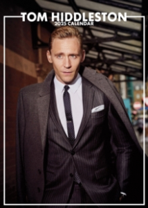 Tom Hiddleston - 2025 Calendar in the group OUR PICKS / Friday Releases / Friday the 16th of August at Bengans Skivbutik AB (5560319)