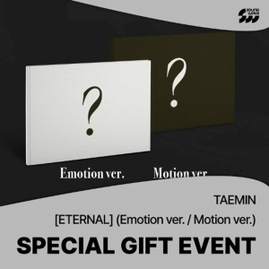 Taemin - Eternal (Random Ver.) + Photocard (SW) in the group OUR PICKS / Friday Releases / Friday the 6th of september 2024 at Bengans Skivbutik AB (5560463)