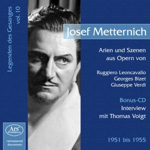 Leoncavallo/Bizet/Verdi - Vocal Recital Josef Metternich in the group CD / Klassiskt at Bengans Skivbutik AB (5560703)