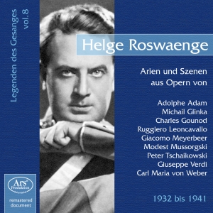 Adam/Glinka/Gounod/Leoncavallo/Meye - Vocal Recital Helge Roswaenge in the group OUR PICKS / Christmas gift tip CD at Bengans Skivbutik AB (5560707)