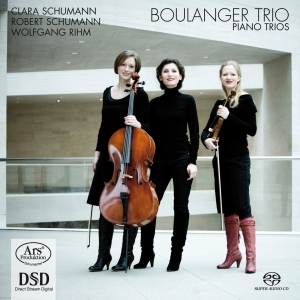 Schumann Clara & Robert/Rihm - Schumann/Rihm - Piano Trios in the group MUSIK / SACD / Klassiskt at Bengans Skivbutik AB (5560756)