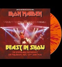 Iron Maiden - Beast In Show (Red/Orange Splatter in the group OUR PICKS / Friday Releases / Friday the 22th of november at Bengans Skivbutik AB (5561461)