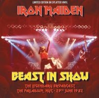 Iron Maiden - Beast In Show (Red/Orange Splatter) in the group OUR PICKS / Friday Releases / Friday the 6th december 2024 at Bengans Skivbutik AB (5561461)