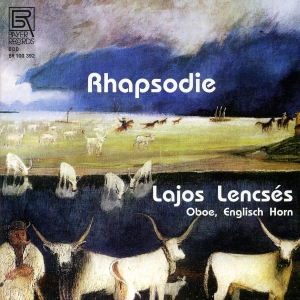 Bartók/Rózsa/Farkas/Balassa/Kurtág/ - Rhapsdy - Works For Oboe & Cor Angl in the group OUR PICKS / Christmas gift tip CD at Bengans Skivbutik AB (5561503)