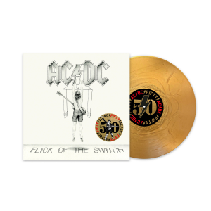 Ac/Dc - Flick Of The Switch (Ltd Gold Metallic) in the group VINYL / Upcoming releases / Hårdrock,Pop-Rock at Bengans Skivbutik AB (5561635)