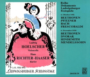 Beethoven/Pfitzner/Bach J..S./Fres - Ludwig Hoelscher Edition Vol. 8 in the group CD / Klassiskt at Bengans Skivbutik AB (5562167)