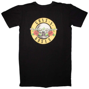Guns N Roses - Classic Logo Lady Bl T-Shirt in the group MERCHANDISE / T-shirt / Heavy Metal at Bengans Skivbutik AB (5562464r)