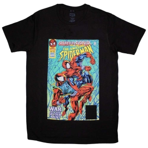 Marvel - War Of Spider-Men Cover Uni Bl T-Shirt in the group MERCHANDISE / T-shirt / Film-Musikal at Bengans Skivbutik AB (5562486r)