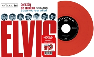 Elvis Presley - Ep Étranger N°13 - Corazón De Madera (Espagne) in the group OTHER / Övrigt / at Bengans Skivbutik AB (5562573)