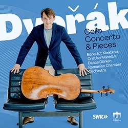 Benedict Kloeckner Romanian Chambe - Dvorak: Cello Concerto & Pieces in the group CD / Upcoming releases / Classical at Bengans Skivbutik AB (5562594)