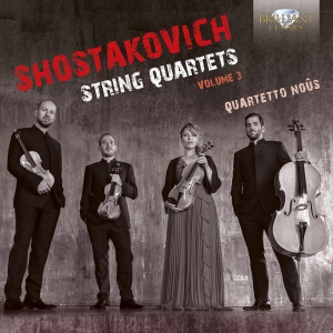 Quartetto Nous - Shostakovich: String Quartets, Vol. in the group CD / Upcoming releases / Classical at Bengans Skivbutik AB (5562638)