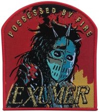 Exhumer - Patch Possessed By Fire Red Border in the group OUR PICKS / Friday Releases / Friday the 30:th august 2024 at Bengans Skivbutik AB (5562690)