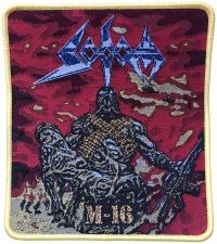 Sodom - Patch M-16 Yellow Border (12,4 X  1 in the group OUR PICKS / Friday Releases / Friday the 30:th august 2024 at Bengans Skivbutik AB (5562698)