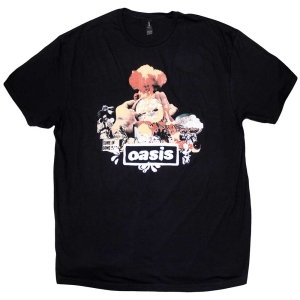 Oasis - Atomic Collage Uni Bl T-Shirt in the group MERCHANDISE / T-shirt / Pop-Rock at Bengans Skivbutik AB (5562793r)