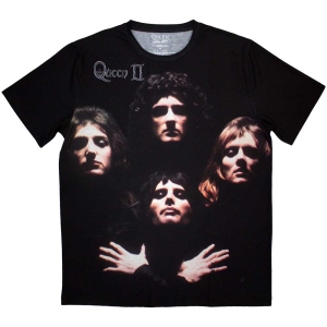 Queen - Bo Rhap Classic Bl Sublim T-Shirt in the group MERCHANDISE / T-shirt / Pop-Rock at Bengans Skivbutik AB (5562798r)