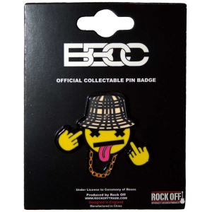 Bbcc - Disrespectful Emoji Pin Badge in the group MERCHANDISE / Merch / Övrigt at Bengans Skivbutik AB (5562870)