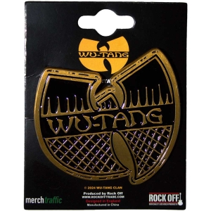 Wu-Tang Clan - Black & Gold Logo Pin Badge in the group MERCHANDISE / Merch / Hip Hop-Rap at Bengans Skivbutik AB (5562906)