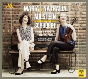 Maria Milstein & Nathalia Milstein - Schubert: Complete Works For Violin And Piano in the group OTHER / Övrigt / at Bengans Skivbutik AB (5562917)