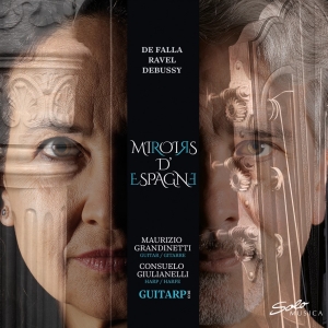 Guitarp Duo - Debussy, Falla & Ravel: Miroirs DâE in the group CD / Upcoming releases / Classical at Bengans Skivbutik AB (5562945)