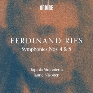 Tapiola Sinfonietta Janne Nisonen - Ries: Symphonies Nos. 4 & 5 in the group CD / Upcoming releases / Classical at Bengans Skivbutik AB (5562966)