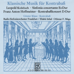 Kozeluch/Hoffmeister - Concertos For Double Bass By Kozelu in the group OUR PICKS / Christmas gift tip CD at Bengans Skivbutik AB (5562982)