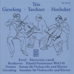 Ravel/Beethoven/Fortner/Gieseking - Ludwig Hoelscher Edition Vol. 3 in the group CD / Klassiskt at Bengans Skivbutik AB (5563030)