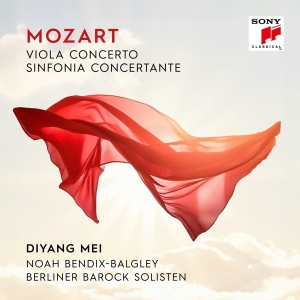 Berliner Barock Solisten & Diyang Mei & Noah Bendix-Bagley - Mozart: Viola Concerto & Sinfonia Concertante in the group OTHER / Övrigt / at Bengans Skivbutik AB (5563157)