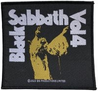 Black Sabbath - Patch Vol 4  (9,5 X 10 Cm) in the group MERCHANDISE / Accessoarer / Nyheter / Hårdrock at Bengans Skivbutik AB (5563247)