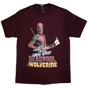 Marvel - Deadpool & Wolverine Change.. Black T-Shirt in the group MERCHANDISE / T-shirt / Soundtrack at Bengans Skivbutik AB (5563434r)
