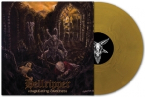 Hellripper - Coagulating Darkness (Gold Vinyl Lp in the group OUR PICKS / Friday Releases / Friday the 4th of october 2024 at Bengans Skivbutik AB (5563481)