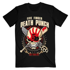 Five Finger Death Punsch - Zombie Kill Uni Bl T-Shirt in the group MERCHANDISE / T-shirt / Hårdrock at Bengans Skivbutik AB (5563598r)