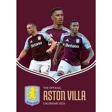 Aston Villa Fc  - 2025 A3 Calendar  in the group OUR PICKS / Friday Releases / Friday the 1st of November 2024 at Bengans Skivbutik AB (5563799)