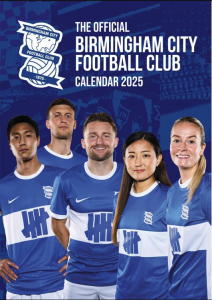 Birmingham City Fc  - 2025 A3 Calendar  in the group MERCHANDISE / Merch / Nyheter / Sport at Bengans Skivbutik AB (5563800)