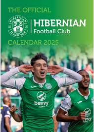 Hibs Fc  - 2025 A3 Calendar  in the group OUR PICKS / Friday Releases / Friday the 1st of November 2024 at Bengans Skivbutik AB (5563810)